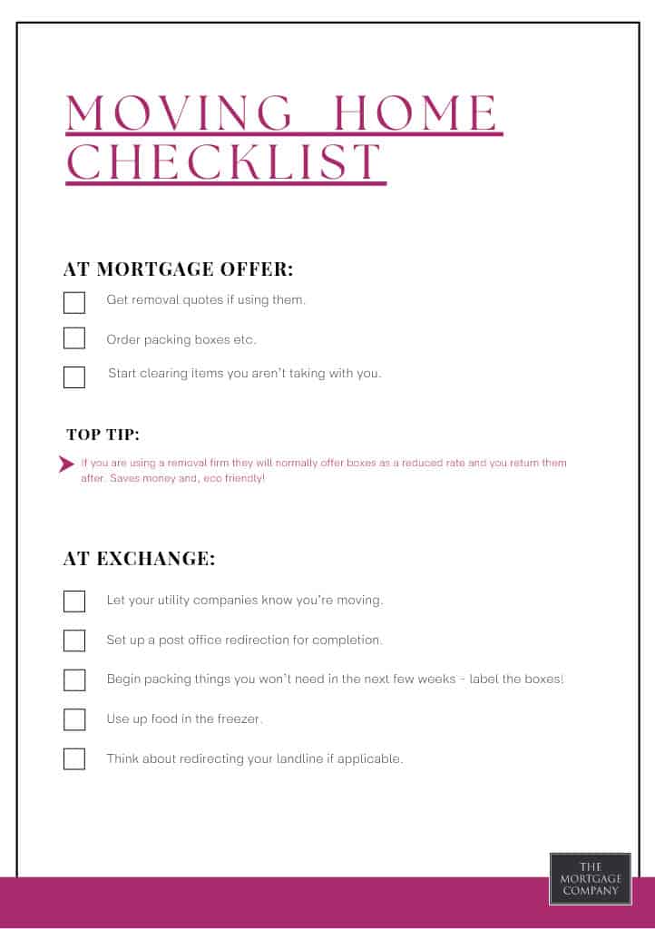 Things to do when you have a mortgage offer1024 1